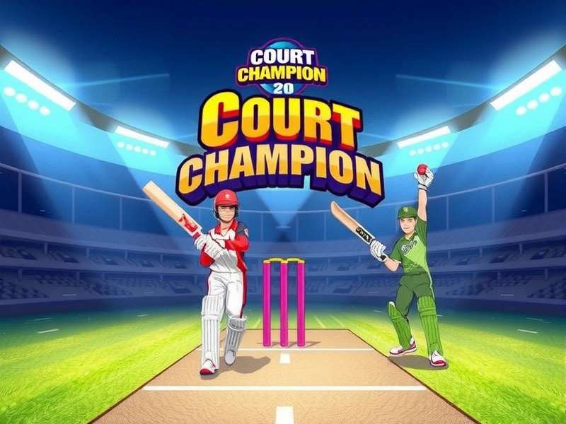 Realistic Cricket Simulation in Court Champion Court Champion Cricket Gameplay